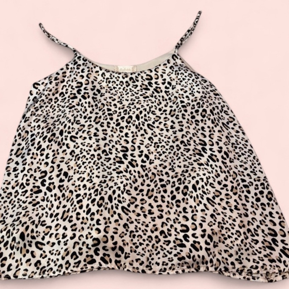 A.S Silk Leapord Print Tank